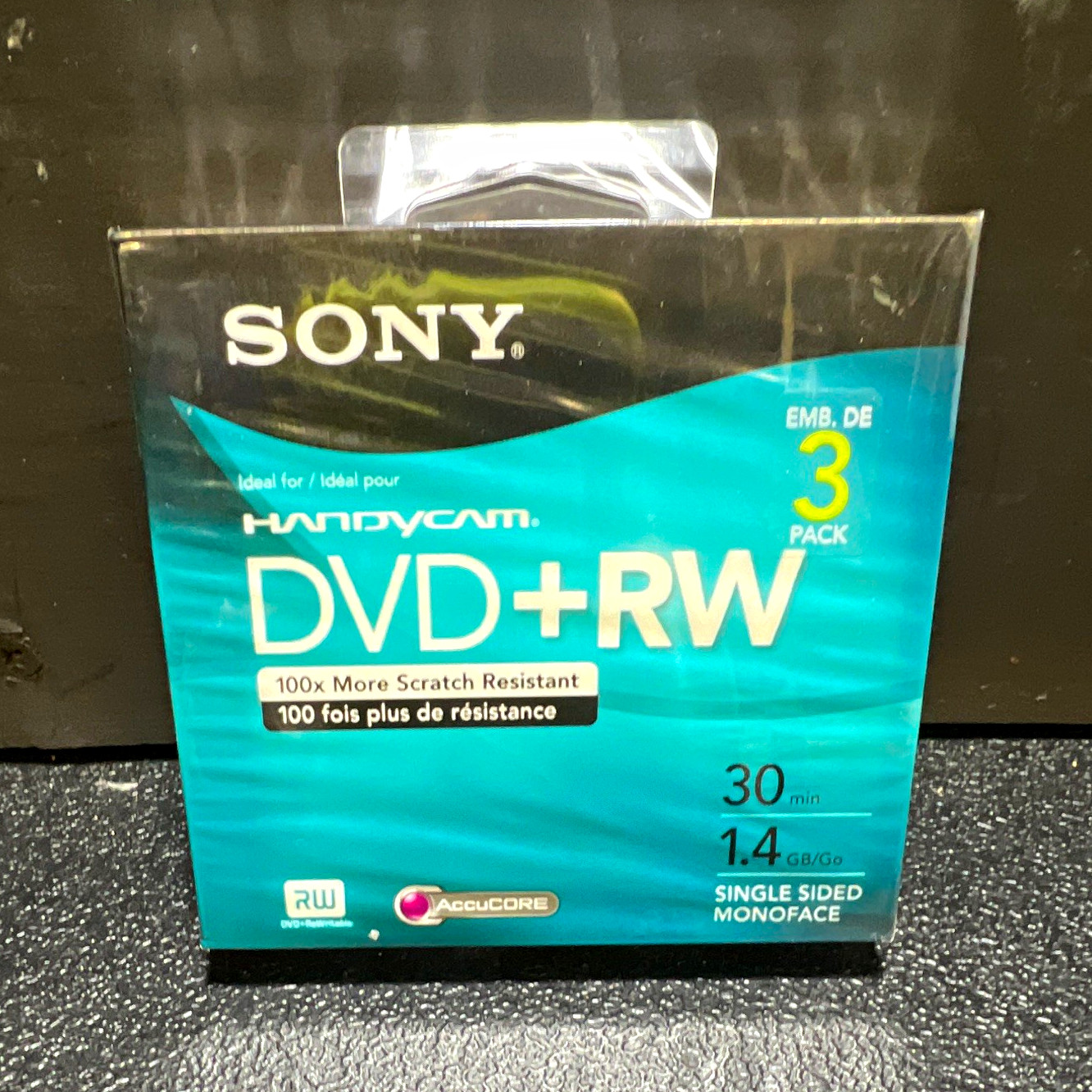 Sony Handycam DVD+RW 1.4GB 30min 2x Rewritable 3 Pack 3DPW30R2HC