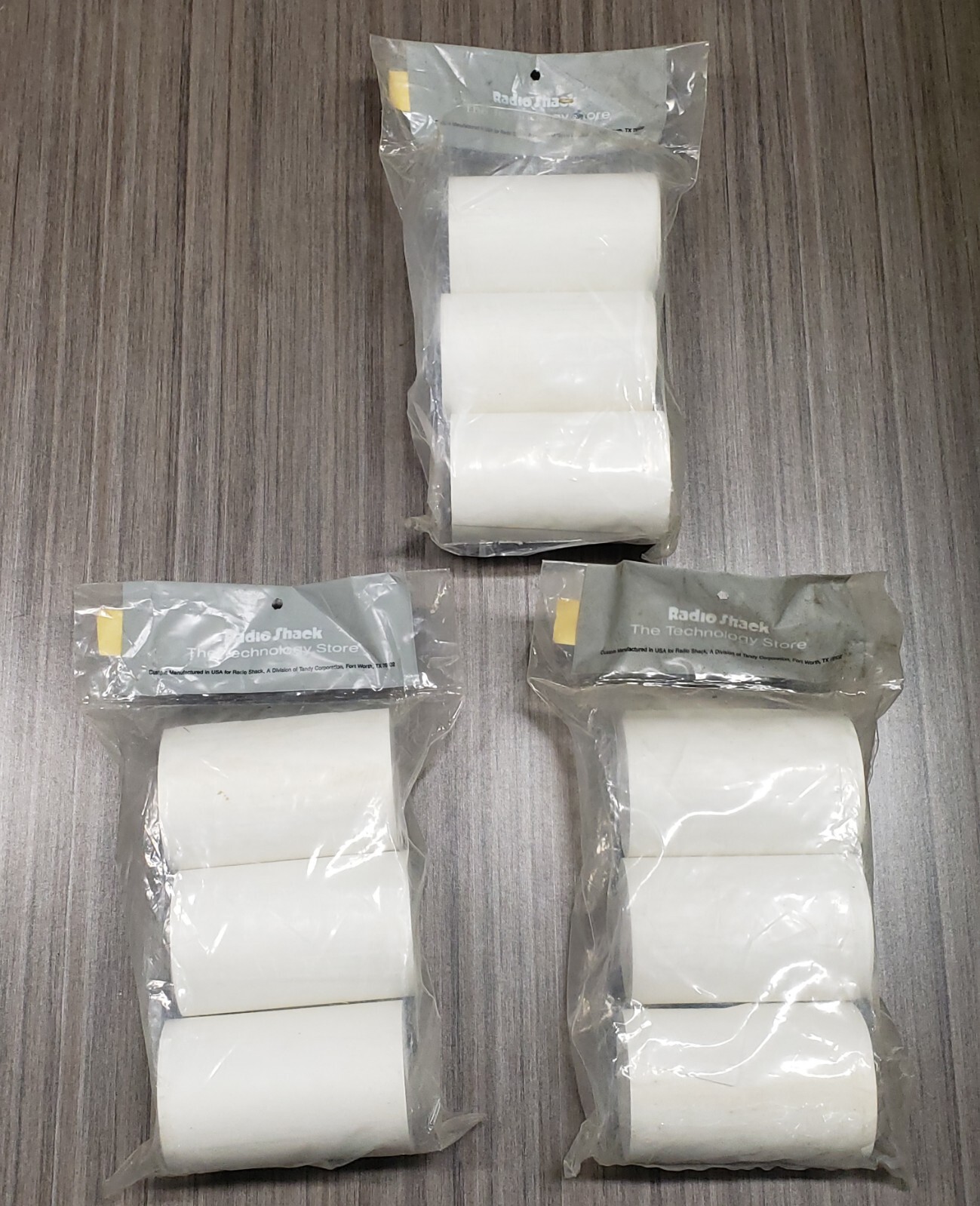 3 New 3 Packs = 9 Rolls Radio Shack 26-1428 Paper 4.5"x150' for CGP-115 Printer