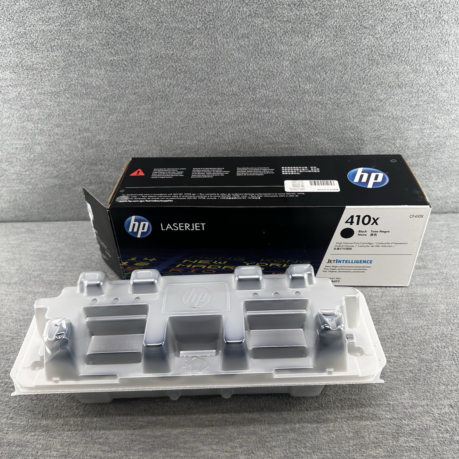 HP LASERJET - 410X CF410X Black Toner Cartridge Open Box