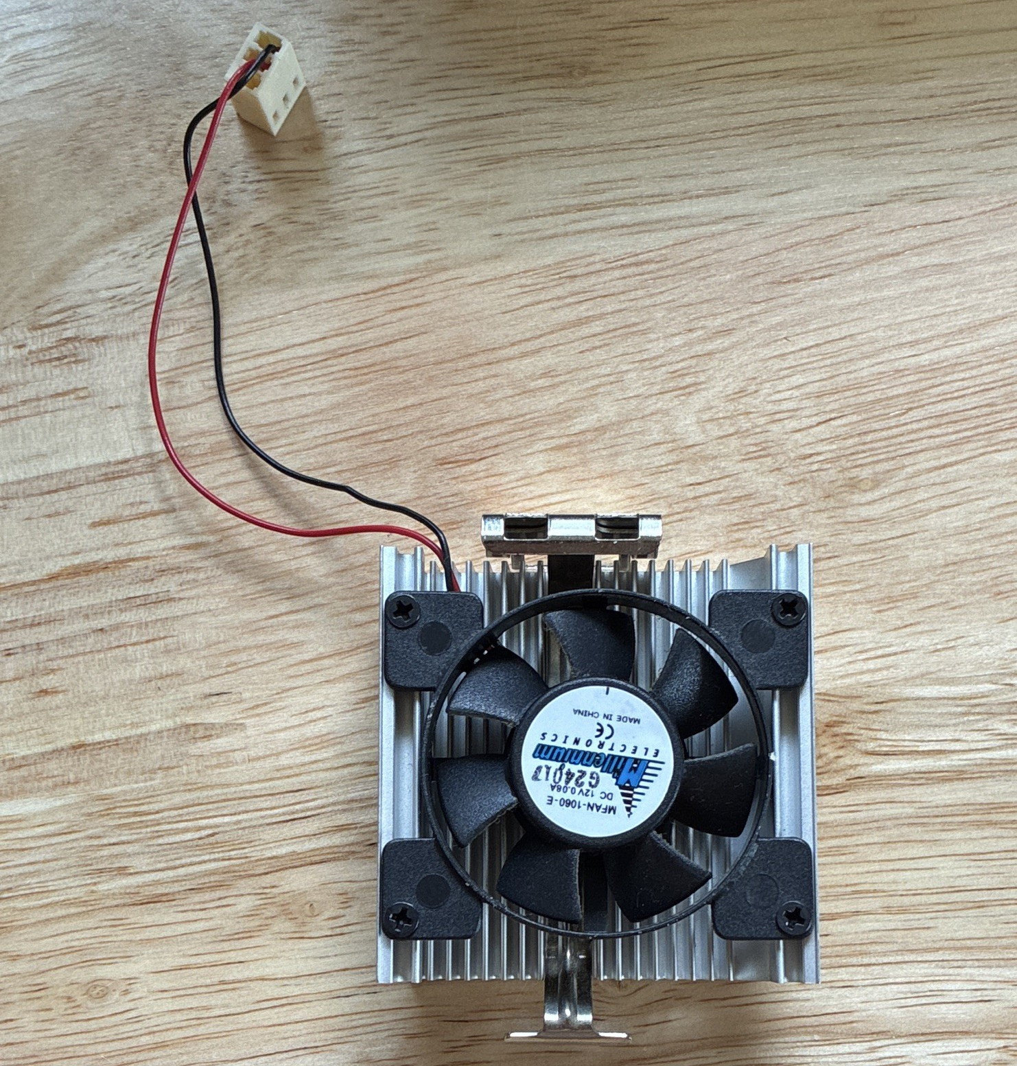 GPU heat sink and fan for original Xbox