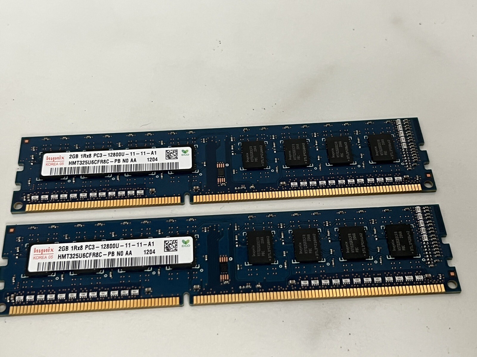 SK HYNIX 2GB 1Rx8 PC3-12800U 11-12-A1 HMT325U6CFR8C-PB N0 AA RAM Memory