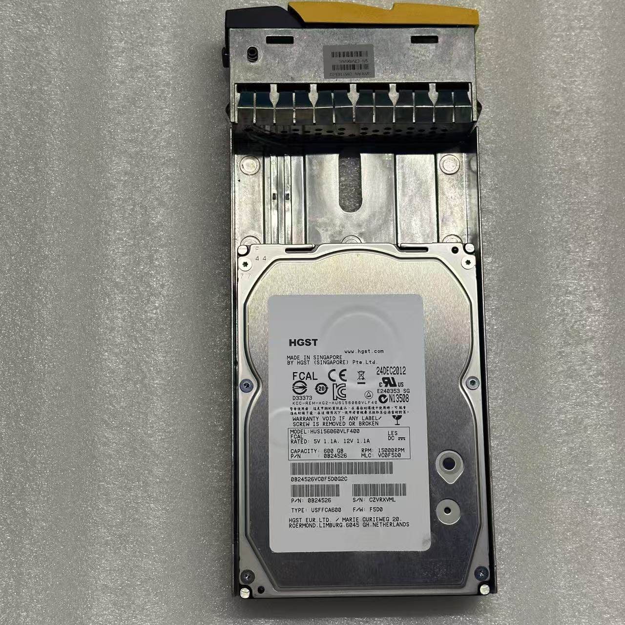 For HP 3PAR 600GB 15K FC F400 QL253B QL337A 0951763-02 Storage Hard Drive
