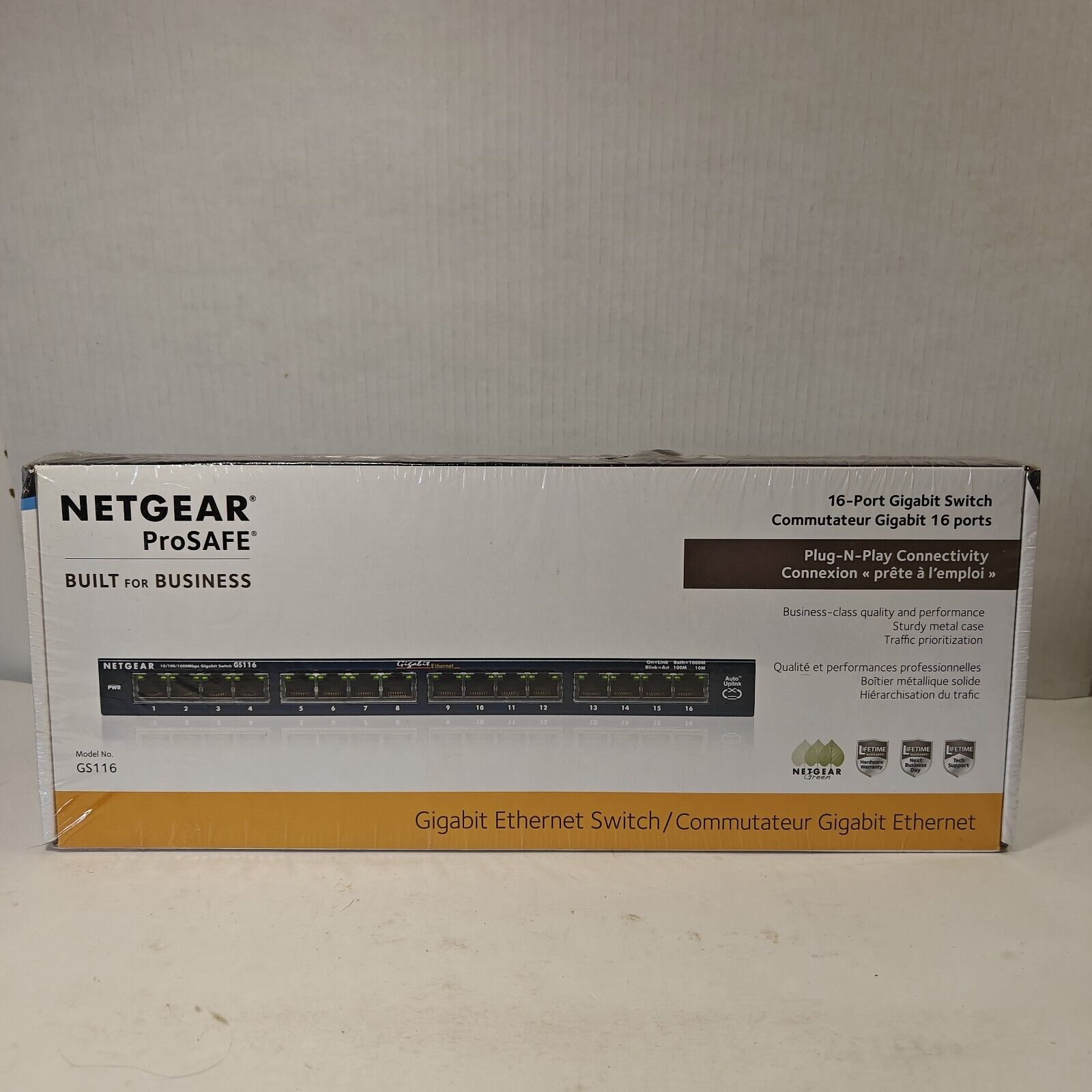 NETGEAR ProSafe (GS116) 16-Ports External Switch