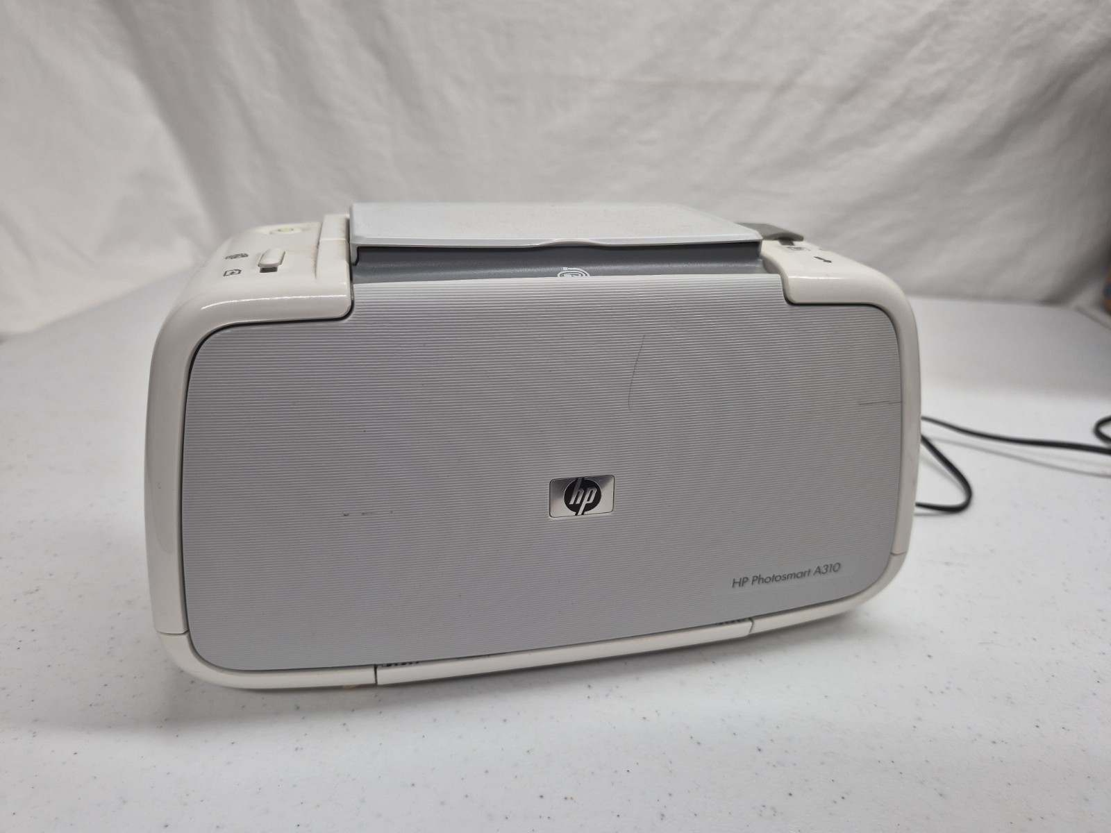 HP Photosmart A310 Digital Photo Inkjet Printer Works With Power Supply Plug