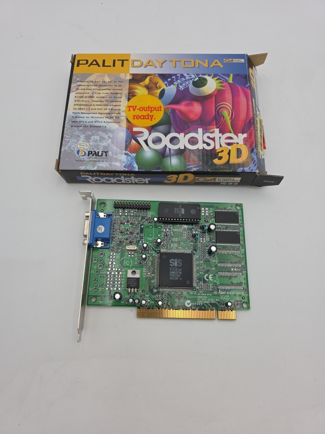 palit daytona roadster TV-output Ready DAY6326