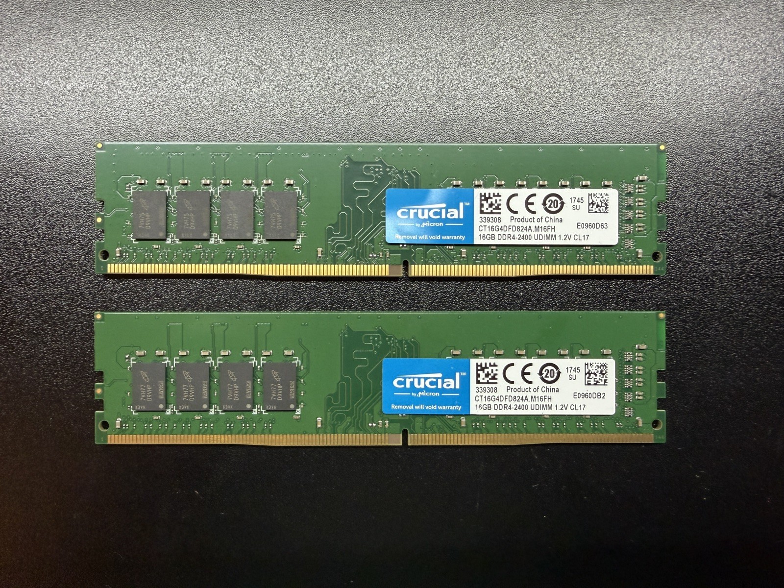 Crucial CT16G4DFD824A.M16FE 32GB (2x16GB) RAM DDR4 2400MHz