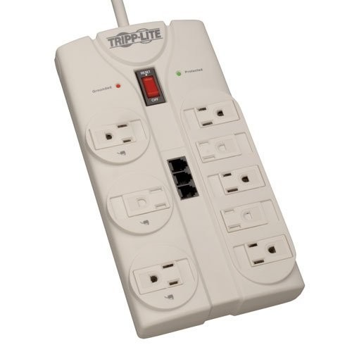 Tripplite TLP808TELTAA 8-Outlet Power Strip 8ft Cord