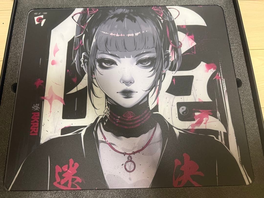 GLSSWRKS Akari Premium Glass Mousepad Gaming Mousepad Japan limited edition