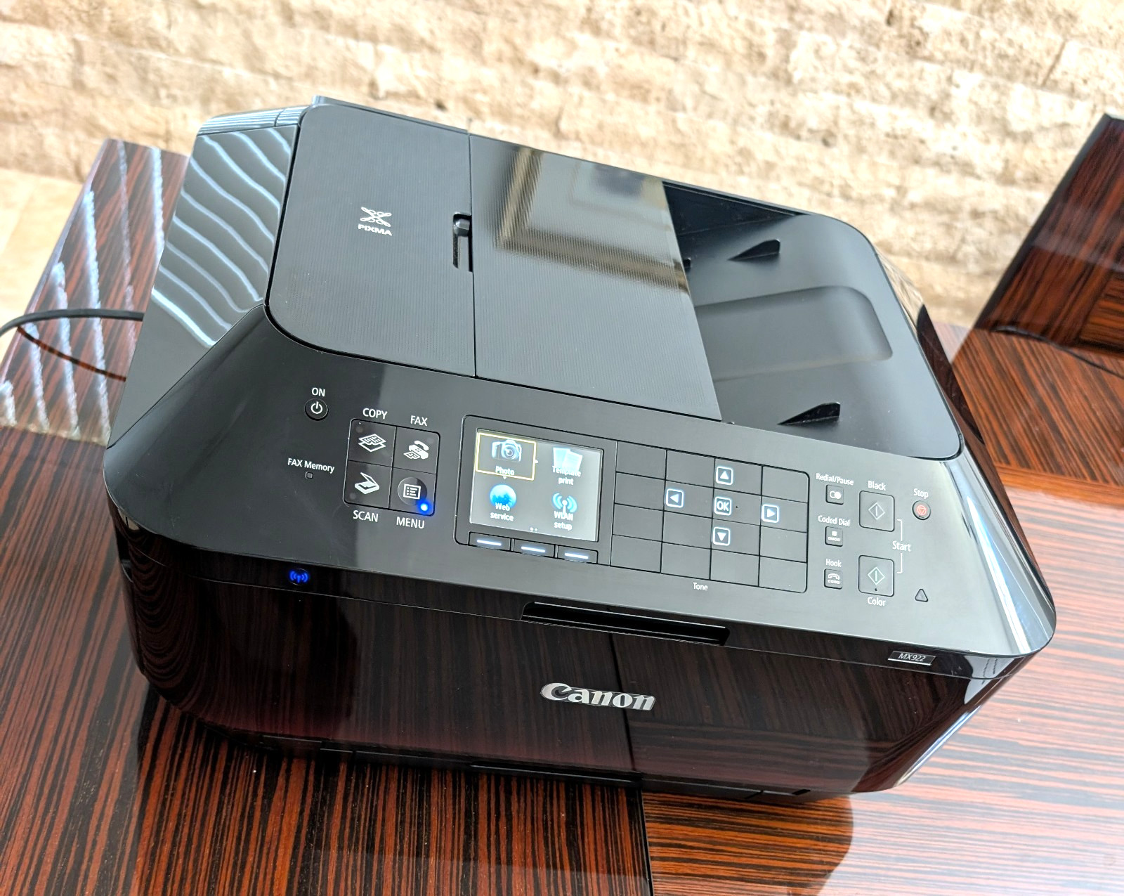 Canon PIXMA MX922 Wireless Color All-in-One Printer Less Than 200 Pages Printed