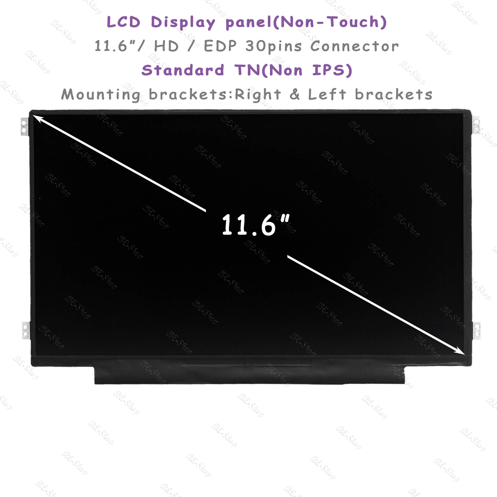 B116XTN02.3 For HP 11-AH 11-AH111WM LCD Screen Replacement 902900-001 HD 11.6''