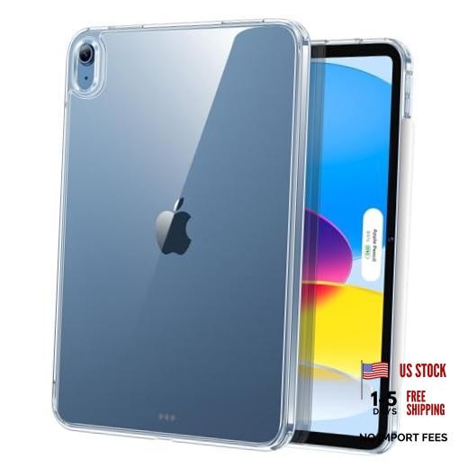 for iPad (A16) 11th/10th Generation Case(2025/2022), Thin and Clear