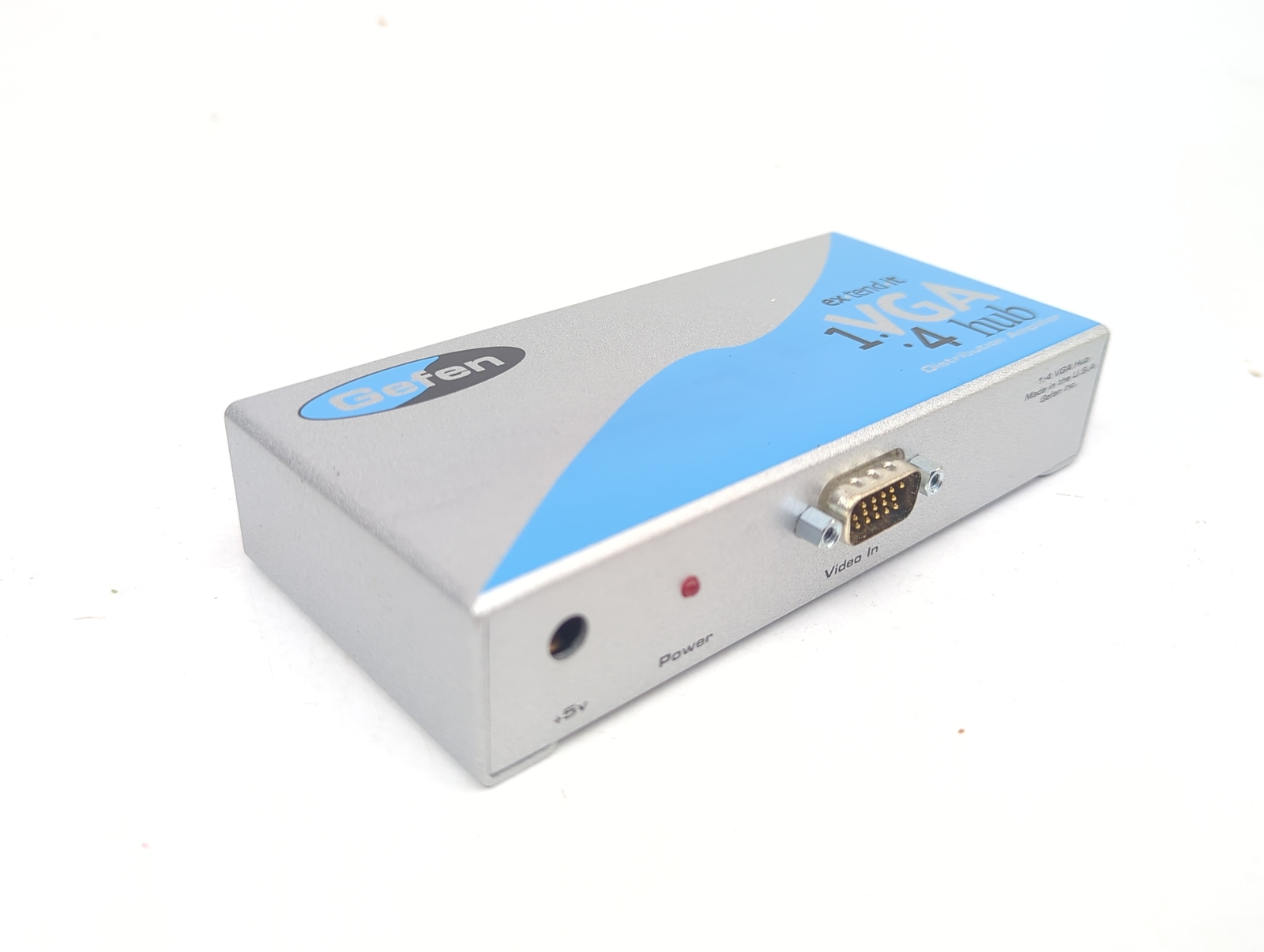Gefen EXT-VGA-145 ex-tend-it Repeater 5V 5W 1:4 VGA Hub Distribution Amplifier