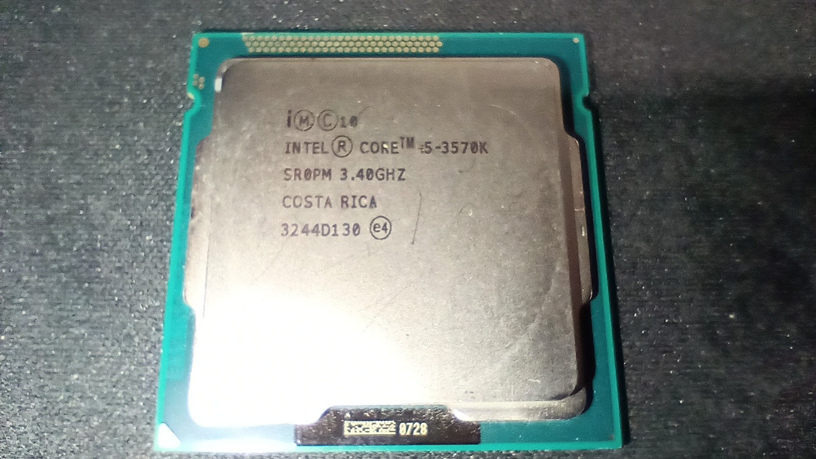 Intel SR0PM Core i5-3570K 3.40GHz 6M Quad-Core Socket LGA 1155 CPU Processor