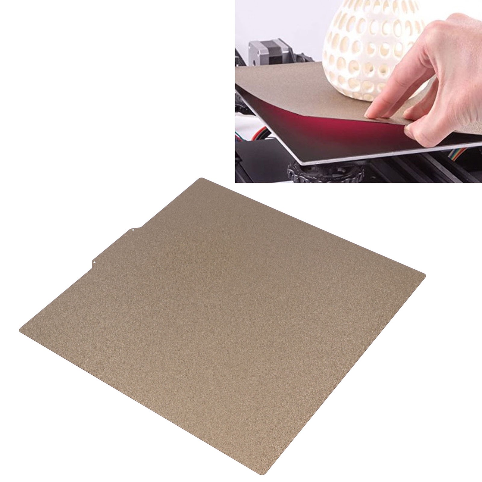 Double Sided PEI Build Plate Durable Textured Surface For Ender 5 Plus