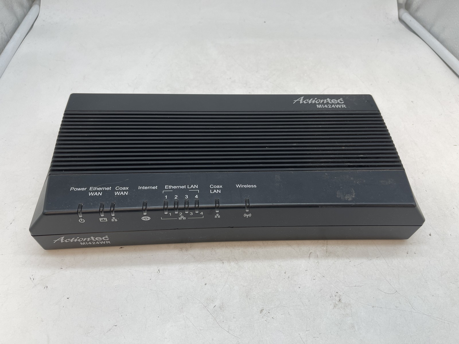 Actiontec MI424WR Wireless N Coaxial / Ethernet Broadband Router - Free S/H