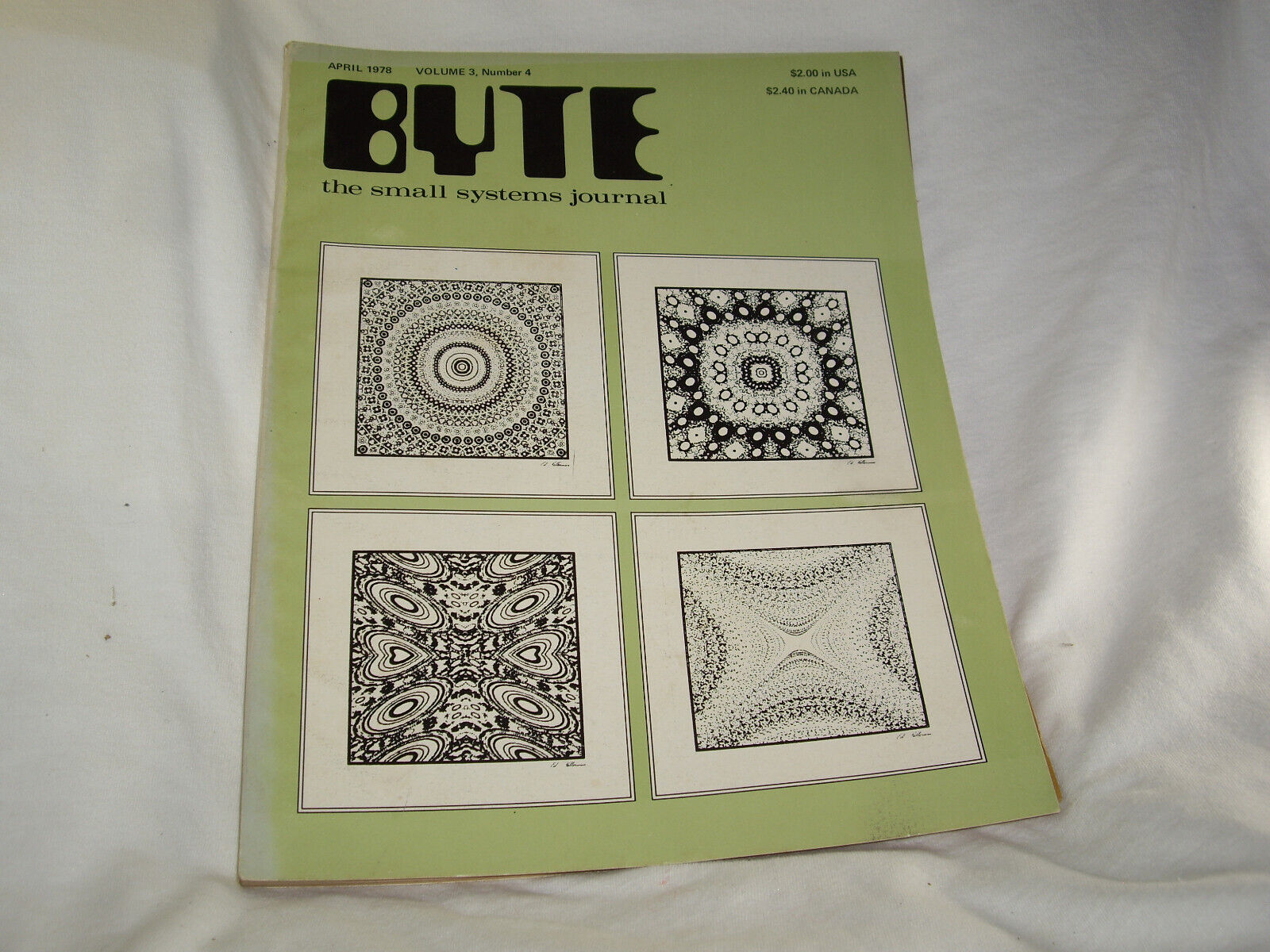 BYTE The Small Systems Journal Magazine April 1978  Volume 3 #4