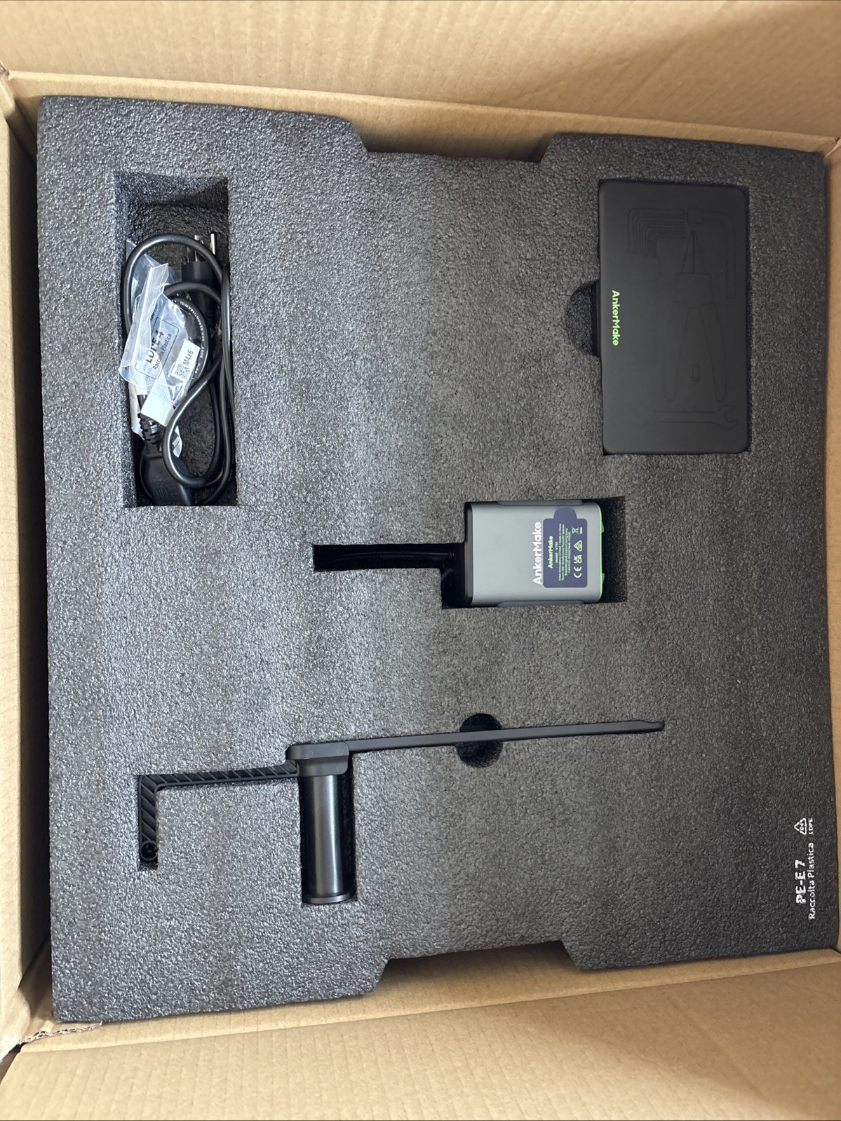 NEW OPEN BOX AnkerMake M5C V8110 3D Printer Gray Untested