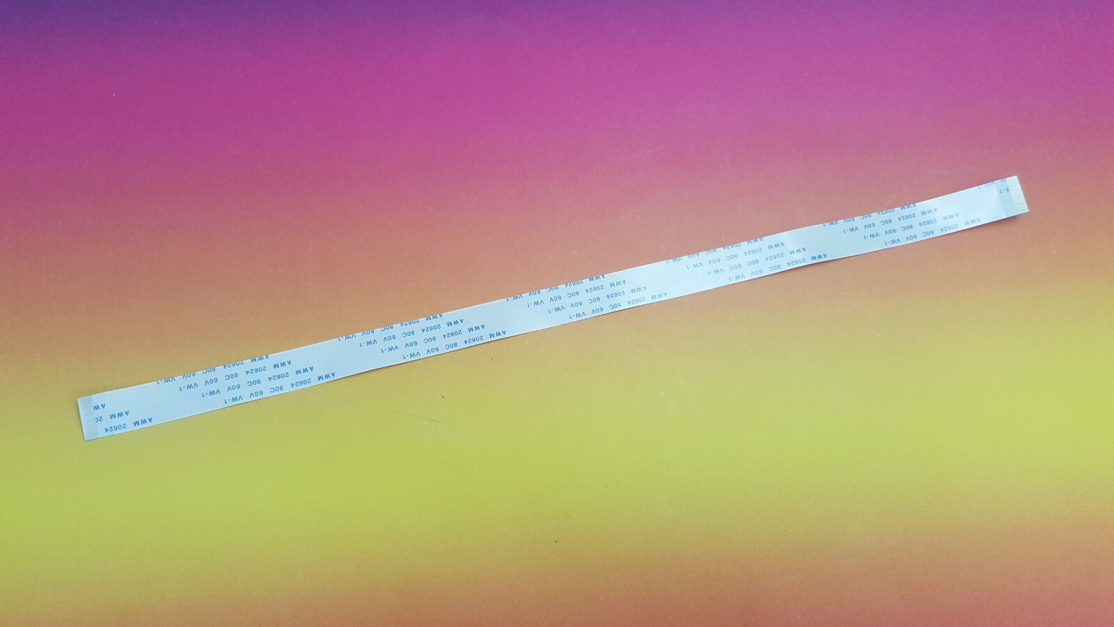 Flex Cable 0.5mm Pitch 24 Pin 300mm Type A AWM 20624 80C 60V VW1