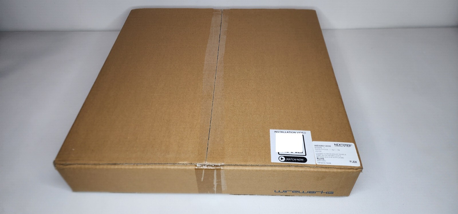 Wirewerks Next Step 1U Rack Mount 144 Fibers NS-PPW1U1/NS-PPW1U2 Standard Loaded
