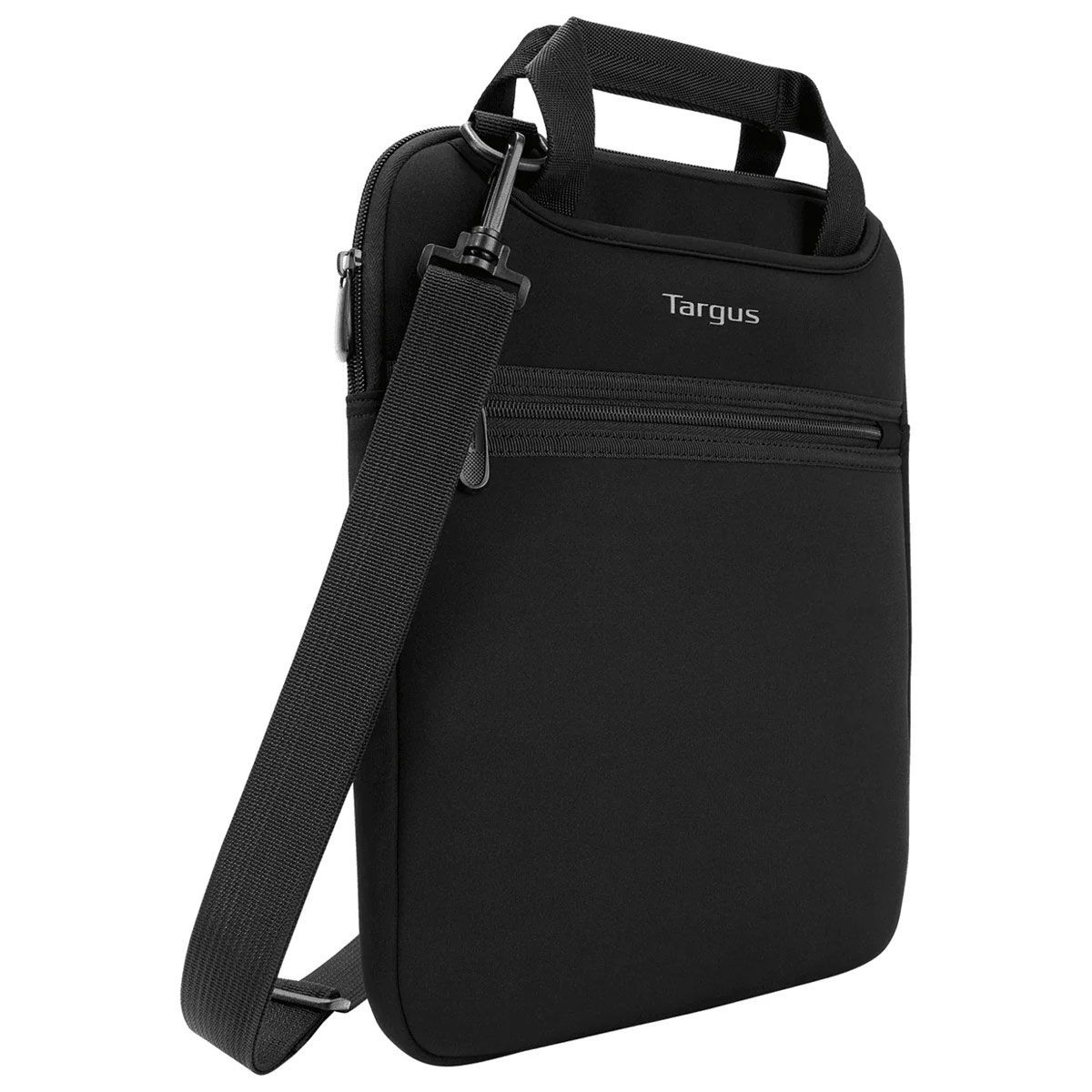 Targus 12-inch Vertical Slipcase Tablet Sleeve with Hideaway Handles - Black