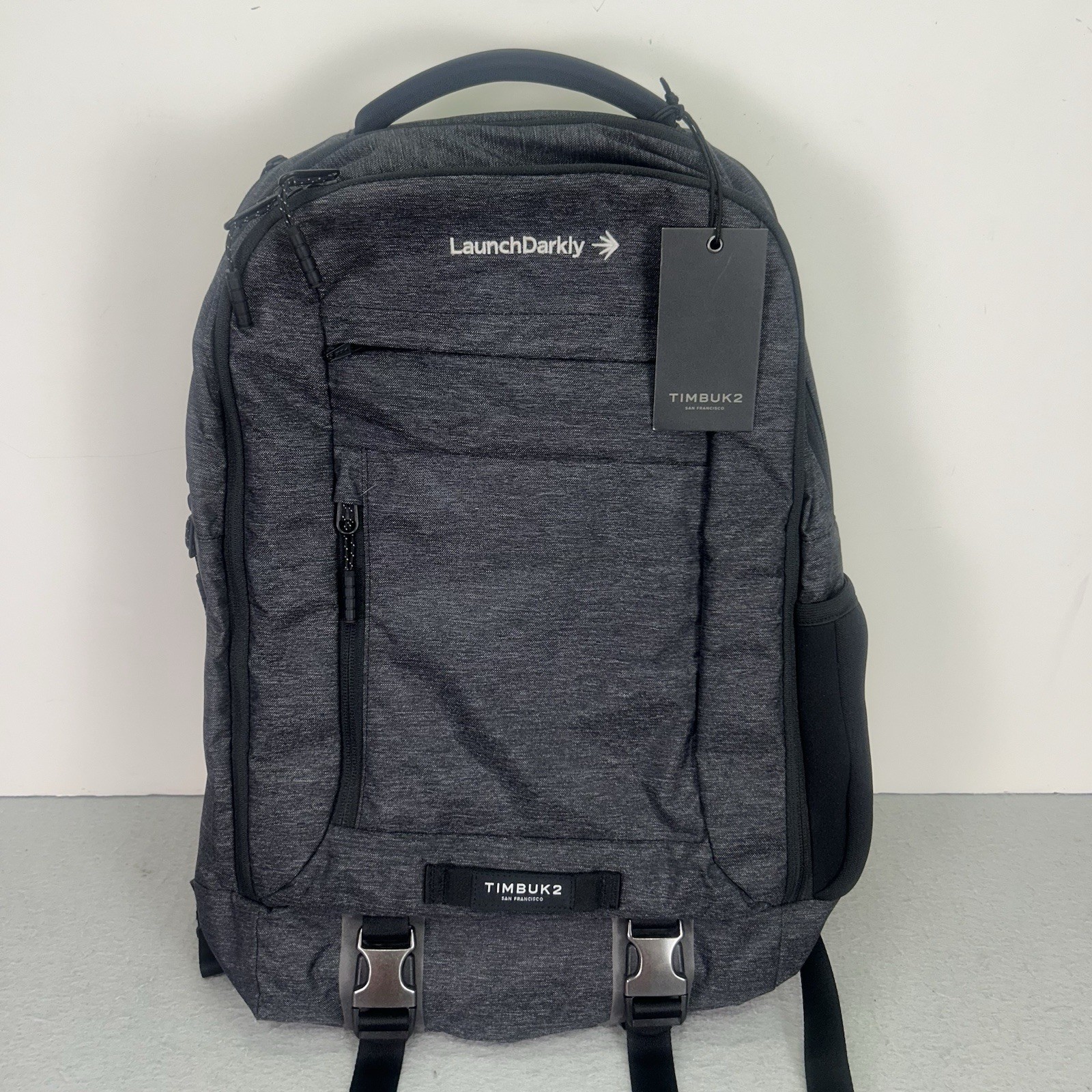 Timbuk2 The Authority Pack Jet Black Static NWT Backpack OS *LOGO