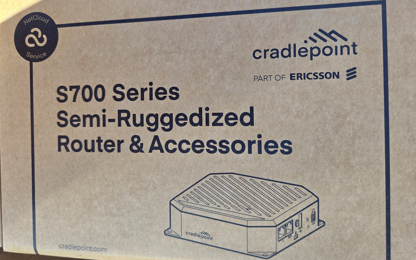 Cradlepoint TB03-0700C4D-NN NetCloud IoT 3yr S700+WiFi+PSU