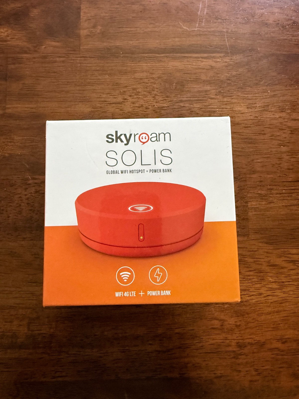 Skyroam Solis Travel Edition S008 4G LTE Global WiFi Hotspot Open Box