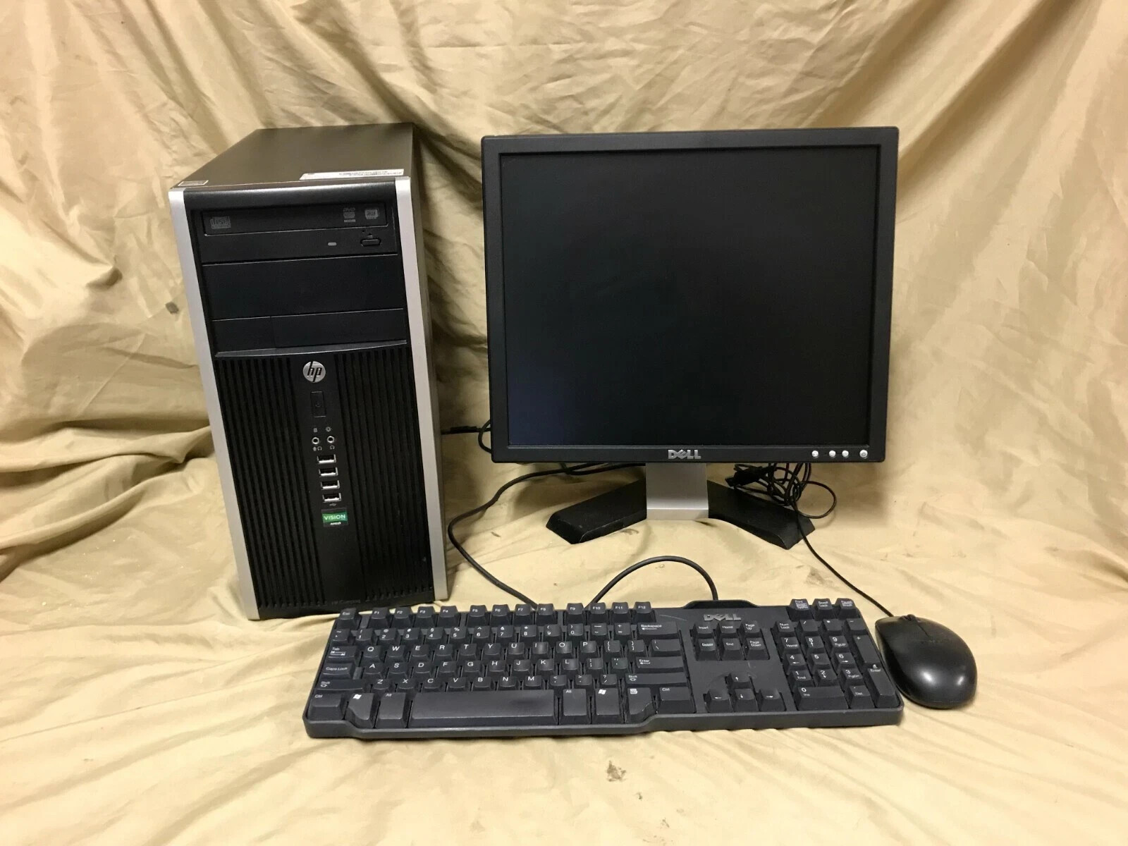 HP Compaq pro 6305 Desktop computer A8 5500 Windows 7 32bit / Graphics card WIFI