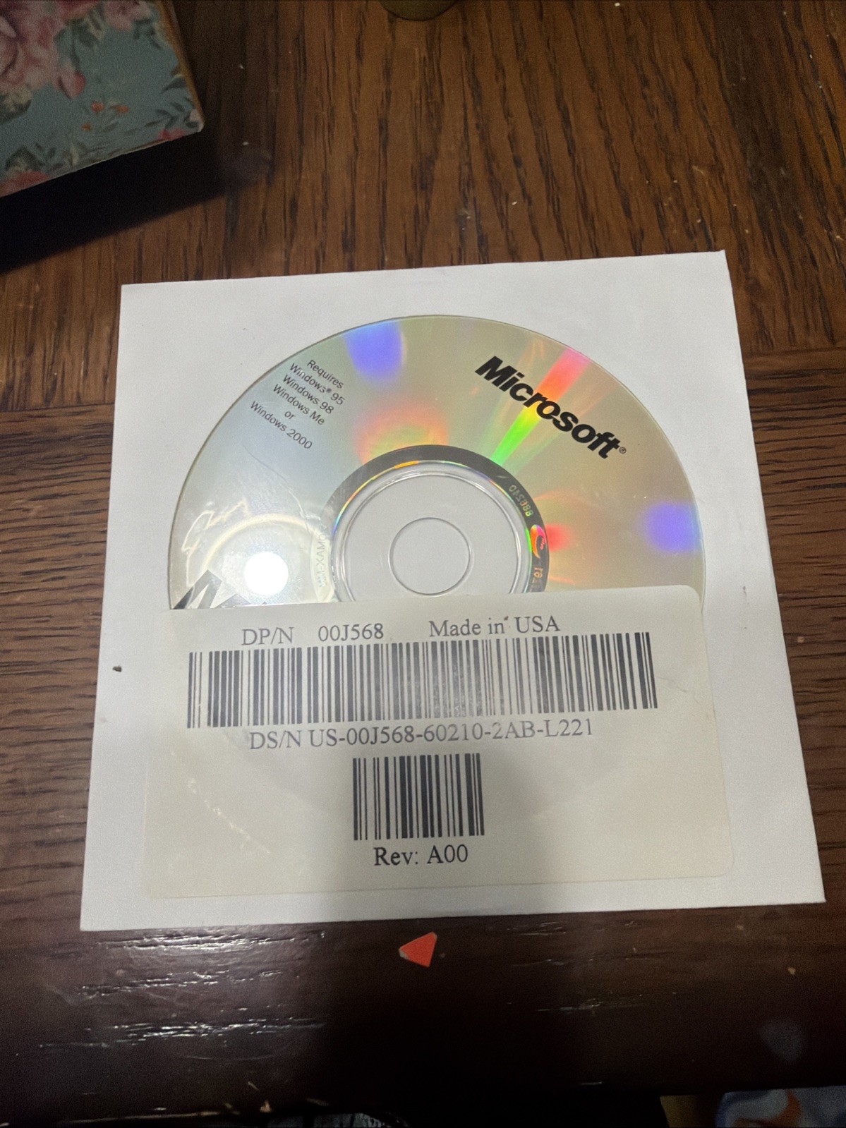 New Microsoft Money 2002 Sealed Standard CD-ROM Dell Edition With COA