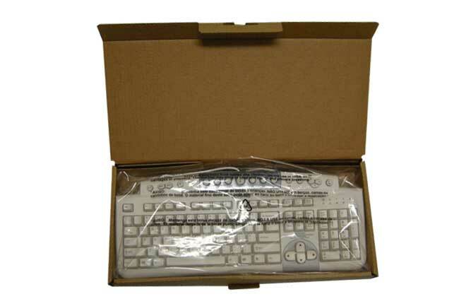 Vintage Compaq Beige USB Wired Keyboard Heavy Duty OEM Brand New