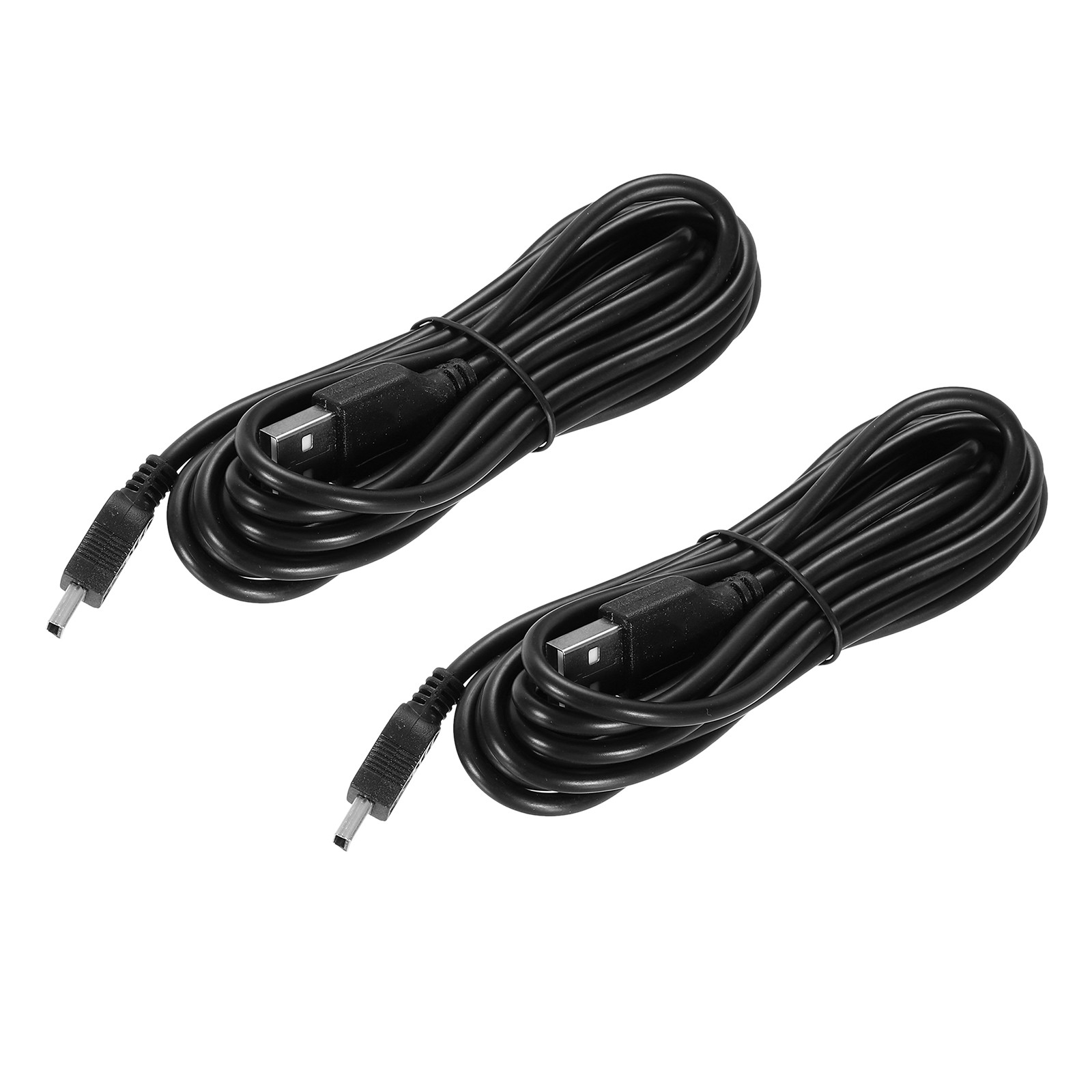 2 Pcs Mini USB Cable, 10ft USB Mini Cable USB to Mini USB Cable, Black