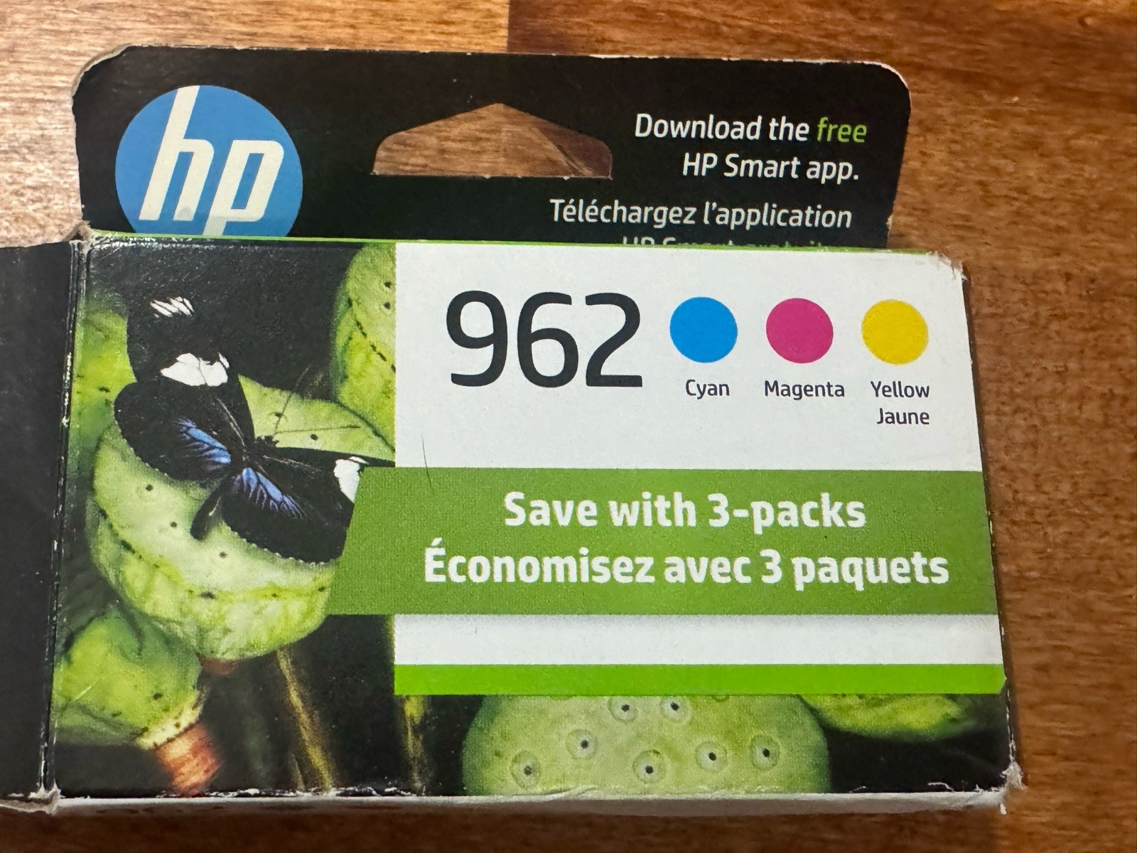 HP Genuine 962/962XL Ink Cartridges CMY & Black for OfficeJet Pro 9010/9020