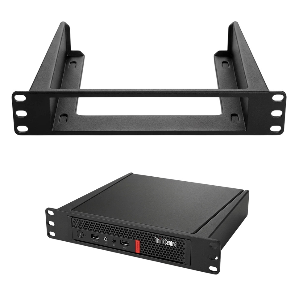 10" Rack Mount for Lenovo ThinkCentre Tiny Series | M720Q, M715Q, M920Q, + more