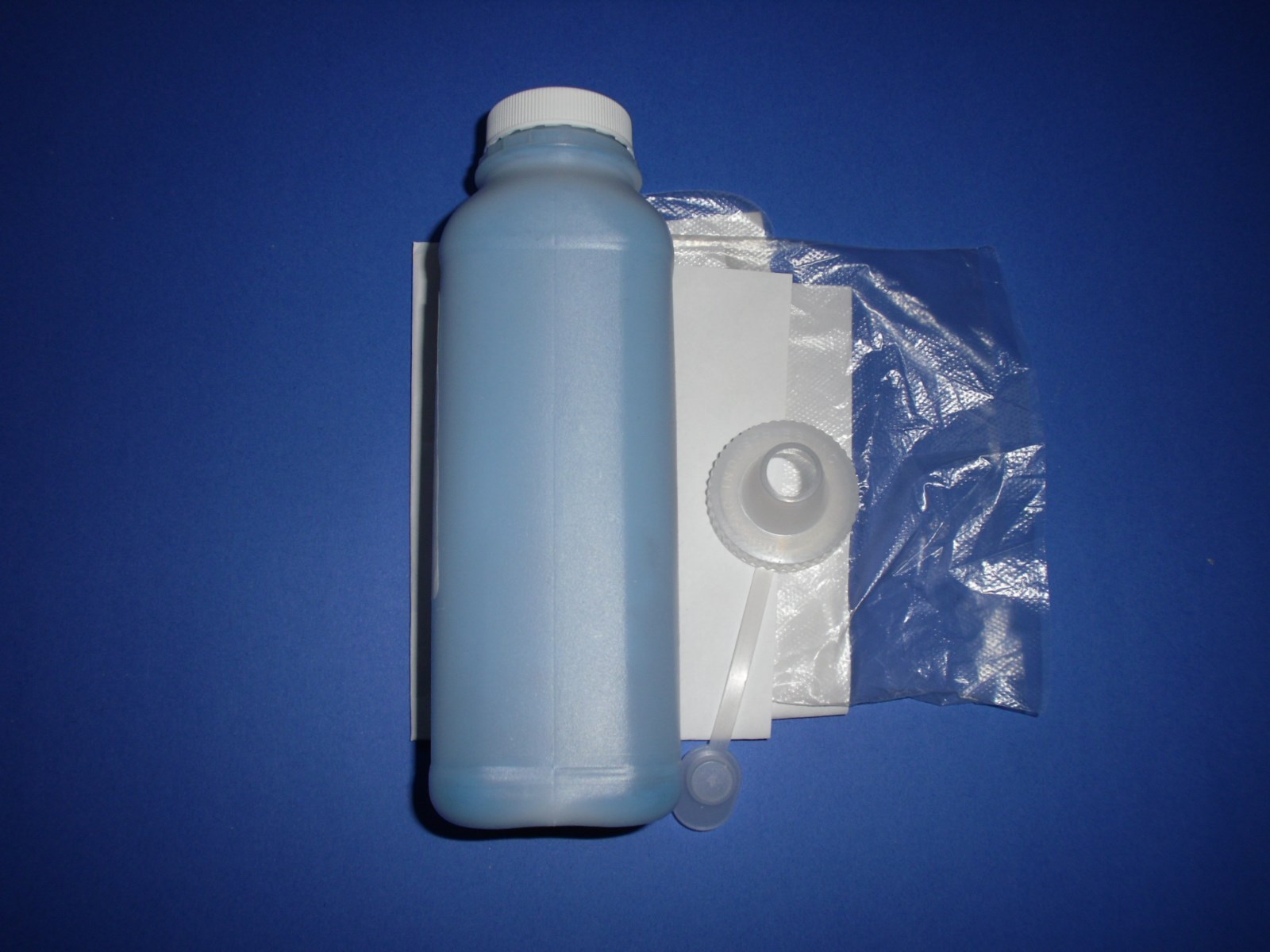 HY 6K Cyan Toner Refill + Chip for Xerox Phaser 6180 6180N 6180MFP 8160 8160MFP