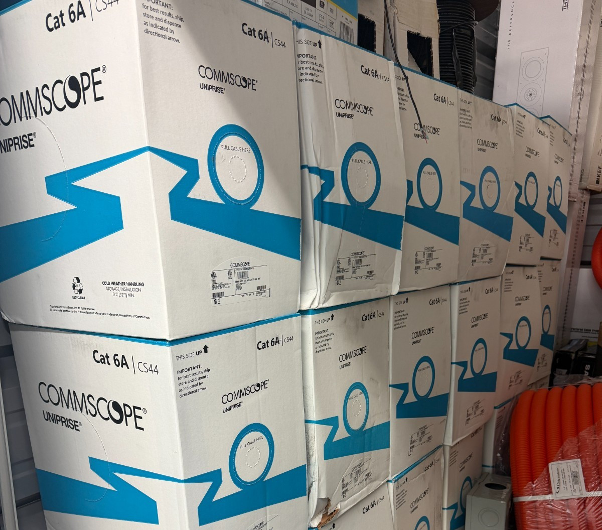 CommScope / Amphenol - UN874026814/10 - CAT6A, ETL Verified, CS44P, 1000' Spool