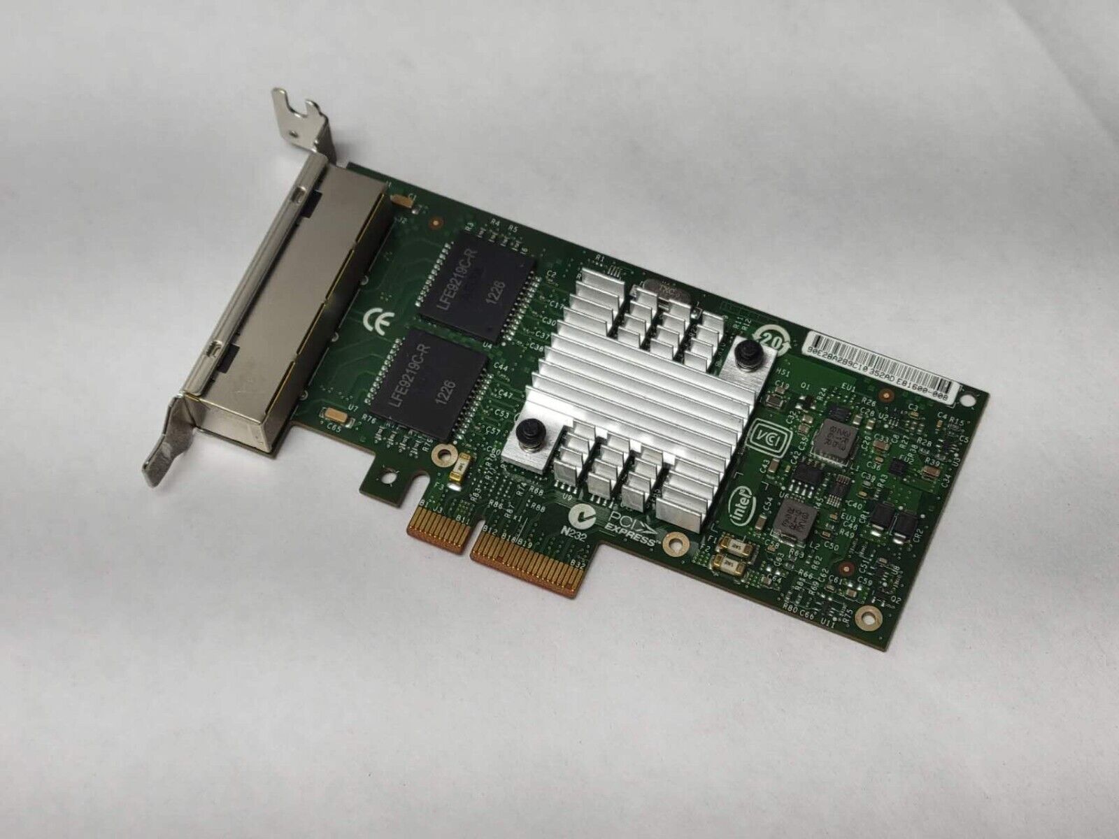 Lenovo Intel I340-T4 Quad Port 1GBPS PCIe x4 Ethernet Card Low Profile 49Y4241