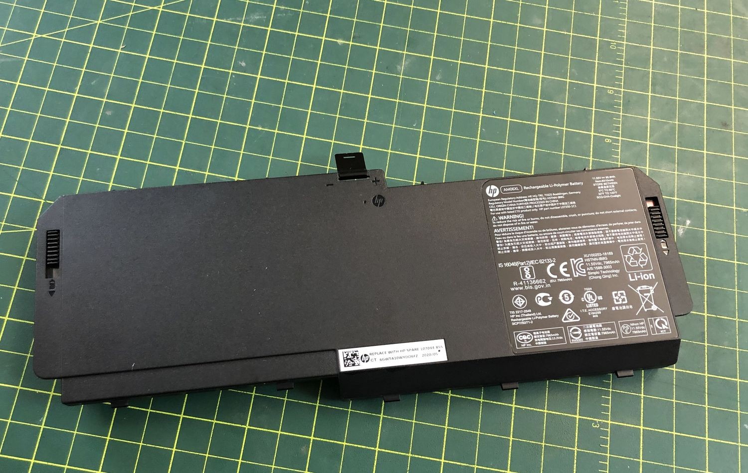 Genuine HP ZBook 17 G6 Battery 11.55V HSTNN-IB8G L07350-1C1 L07044-850 90-99%