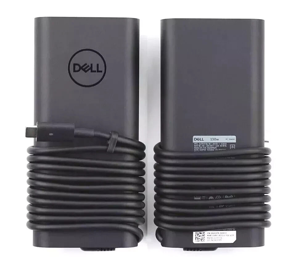 Genuine 130W Type-C Charger for Dell XPS 12 9250 17 9700 Latitude 5285 2-in-1