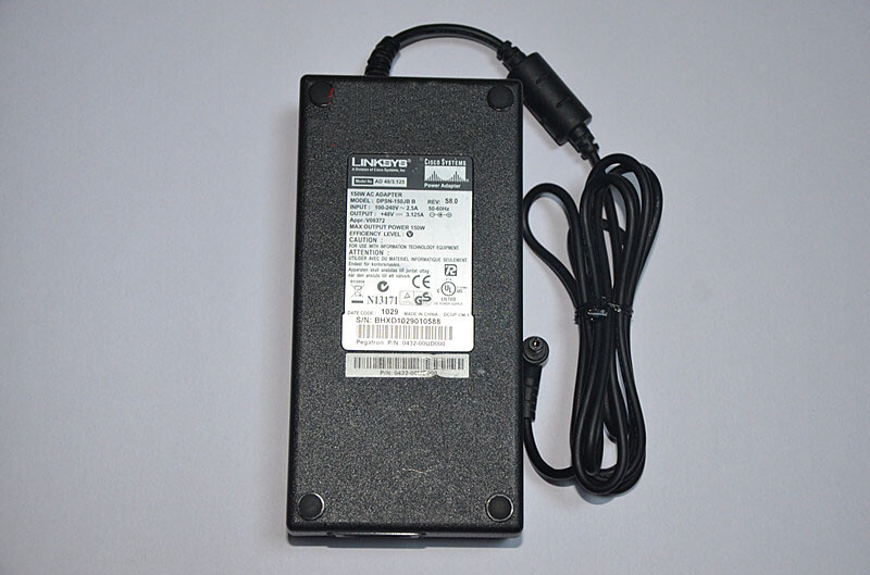 Cisco Linksys DPSN-150JB B 48V 3.125A Power Supply Power GPSISU-483P12-IE7 5.5*2.1