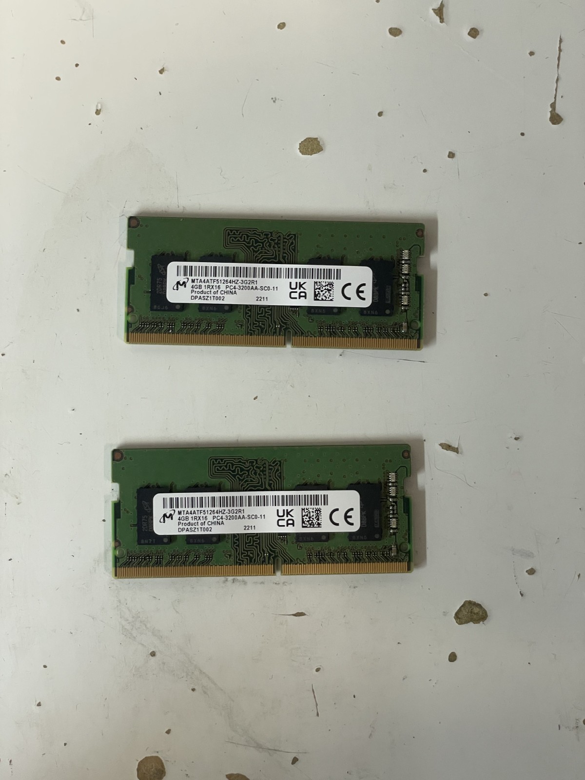 Micron 8GB (2 x 4GB) DDR4 PC4 3200MHz 260 Pin SODIMM Laptop RAM Memory Module...
