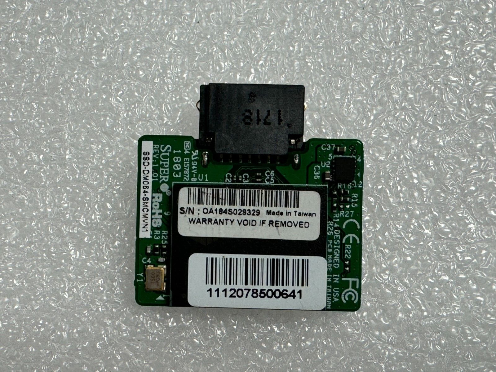 Supermicro SSD-DM064-SMCMVN1 64GB SATA DOM