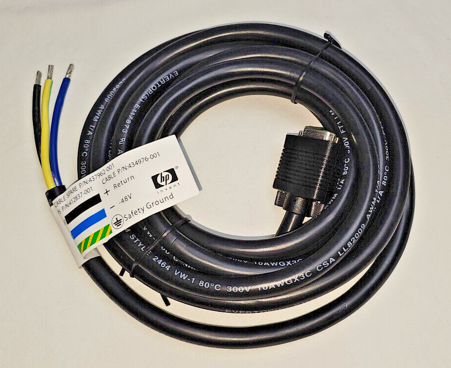 Genuine HP DC Power Cord for HP DL380 G6 437962-001 412837-001 434976-001