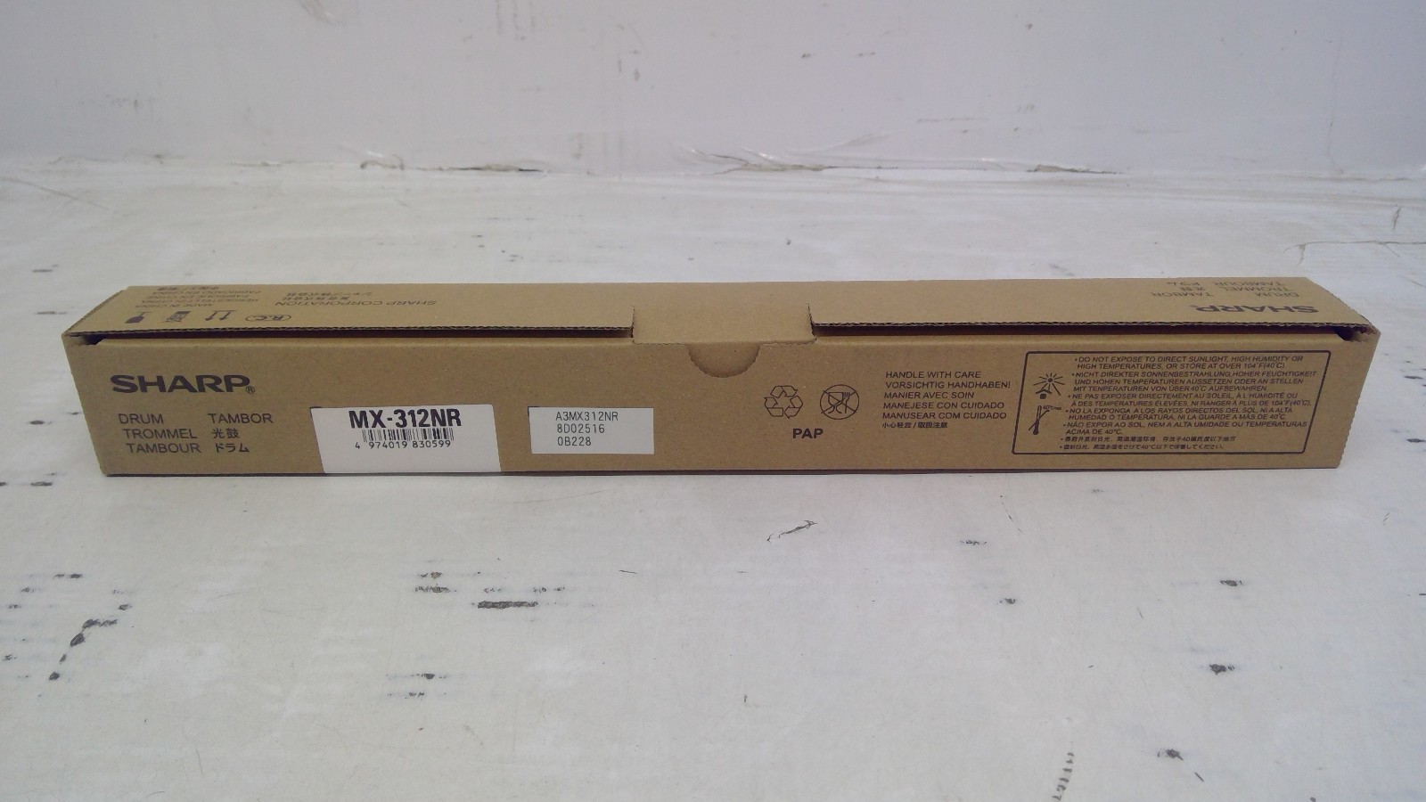Genuine Sharp MX-M260/MX-M354N Black OPC Drum ONLY MX-312NR MX312NR