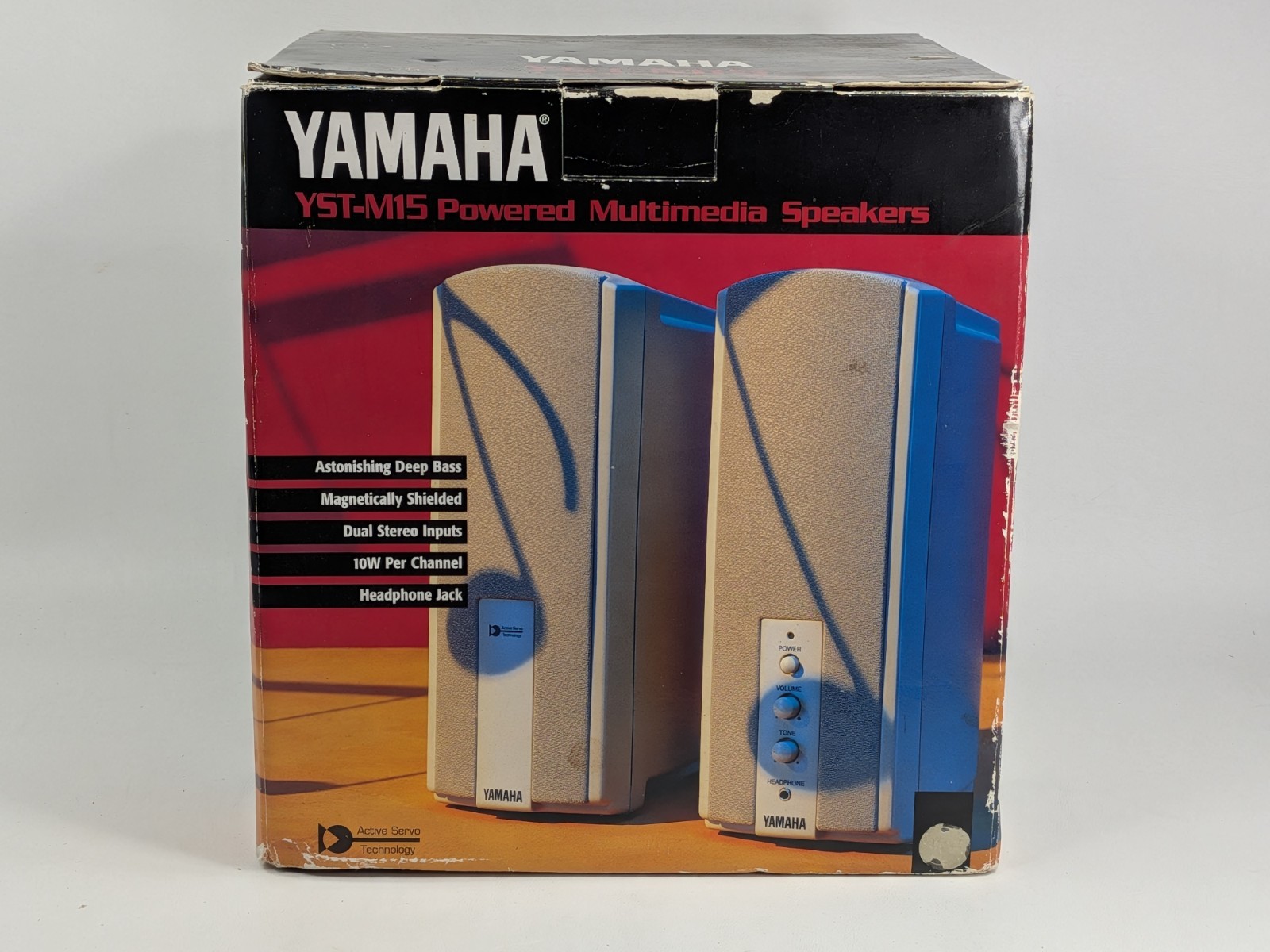Yamaha YST-M15 Powered Multimedia Speakers New In Original Package 