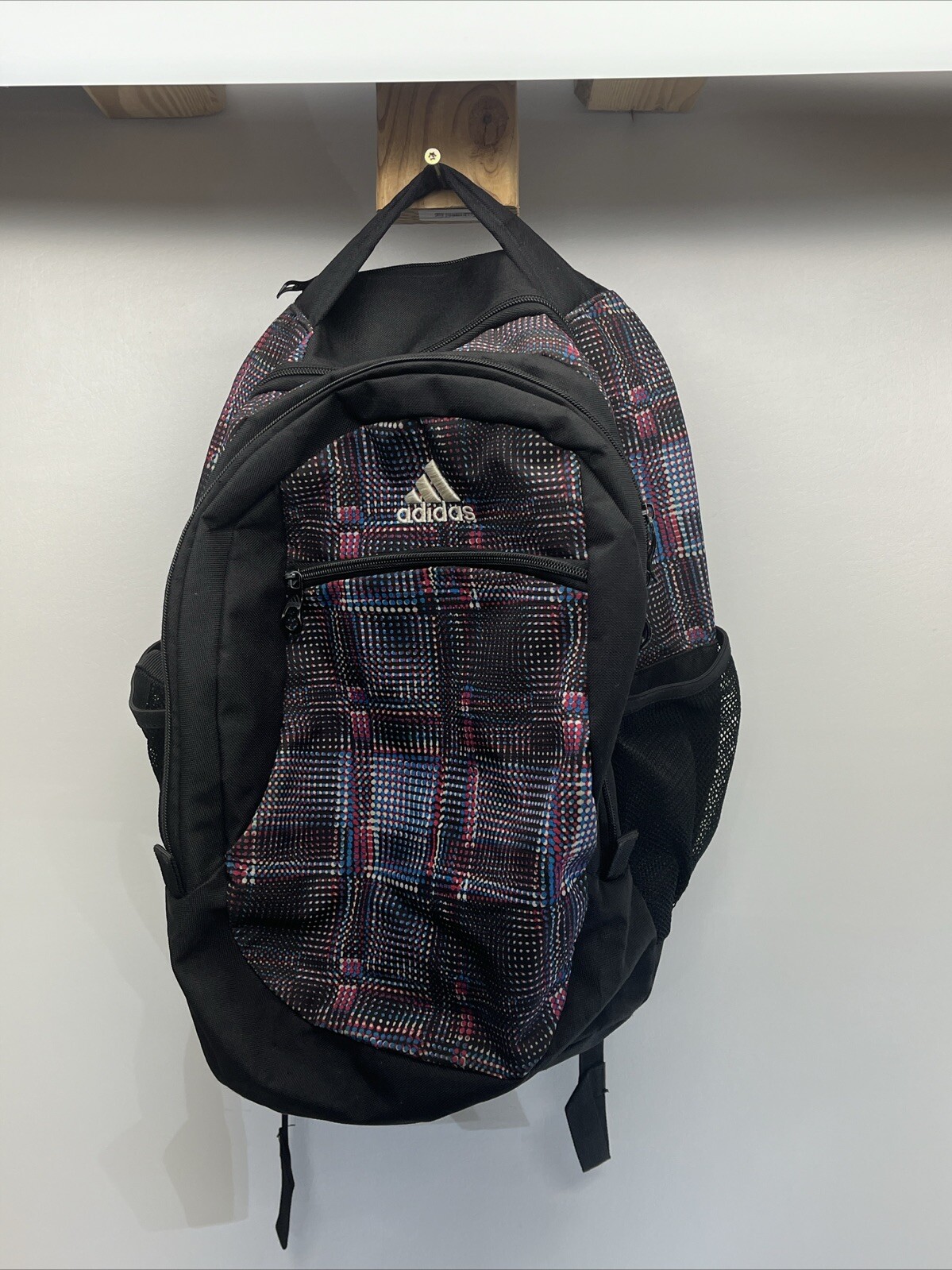 Adidas Load Spring Backpack Multicolor Geo Dotted Y2K