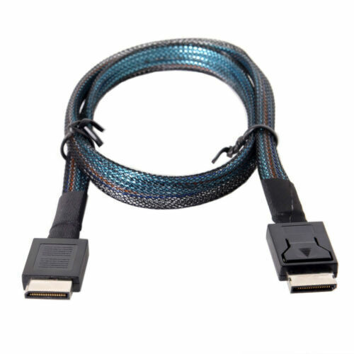CY OCuLink PCIe SFF-8611 4i to OCuLink SFF-8611 SSD Data Active Cable 50cm