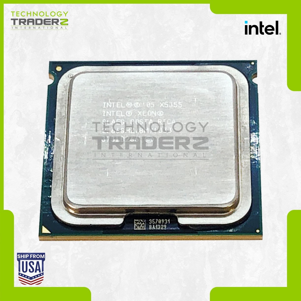 SLAEG Intel Xeon X5355 Quad-Core 2.66GHz 8MB 120W Processor **Pulled**