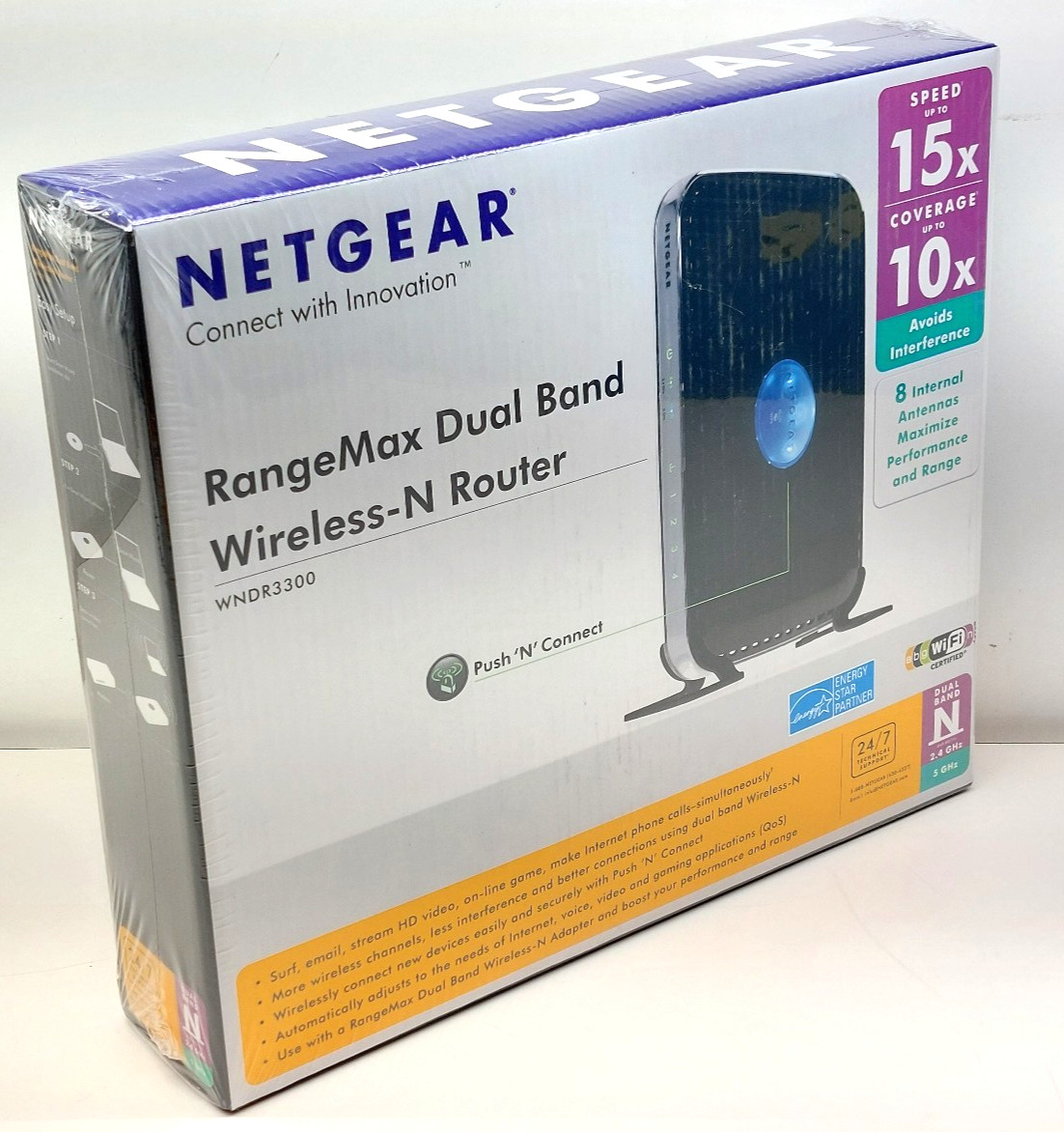 Netgear RangeMax Dual Band Wireless-N Router WNDR3300