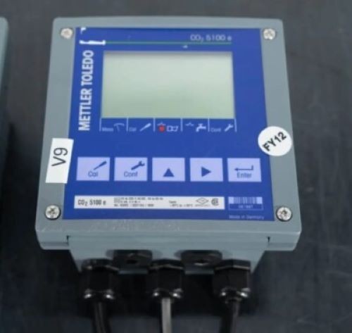 METTLER TOLEDO CO2 5100E DISSOLVED CARBON DIOXIDE TRANSMITTER 24-230V 061887 