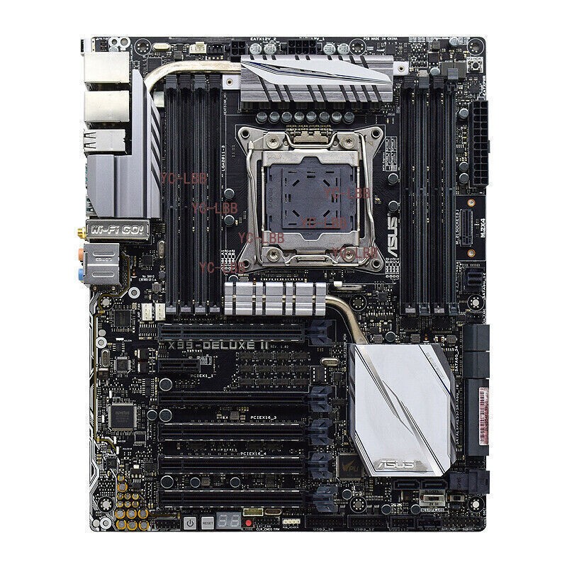ASUS X99-DELUXE II Motherboard Intel X99 LGA 2011-V3 DDR4 M.2 ATX crossfire sli